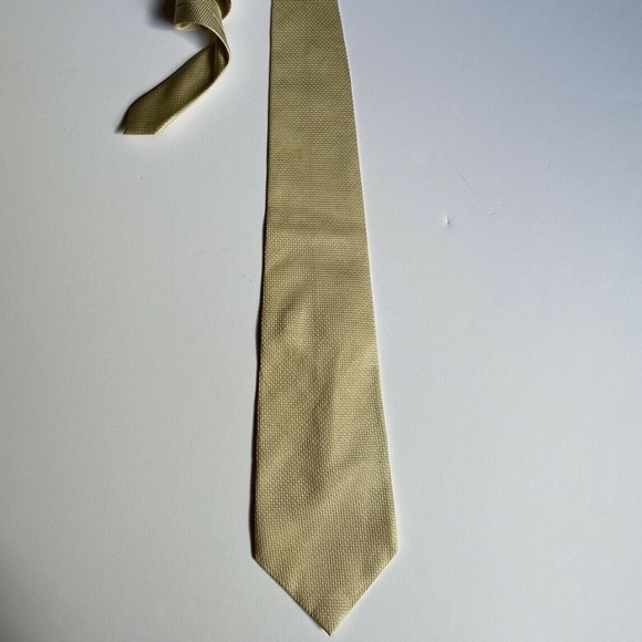 Geoffrey Beene Men Tie 100% Silk Handmade In China Dry Clean Only - Picture 9 of 12